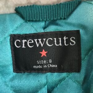 Crewcuts Turquoise Quilted Jacket